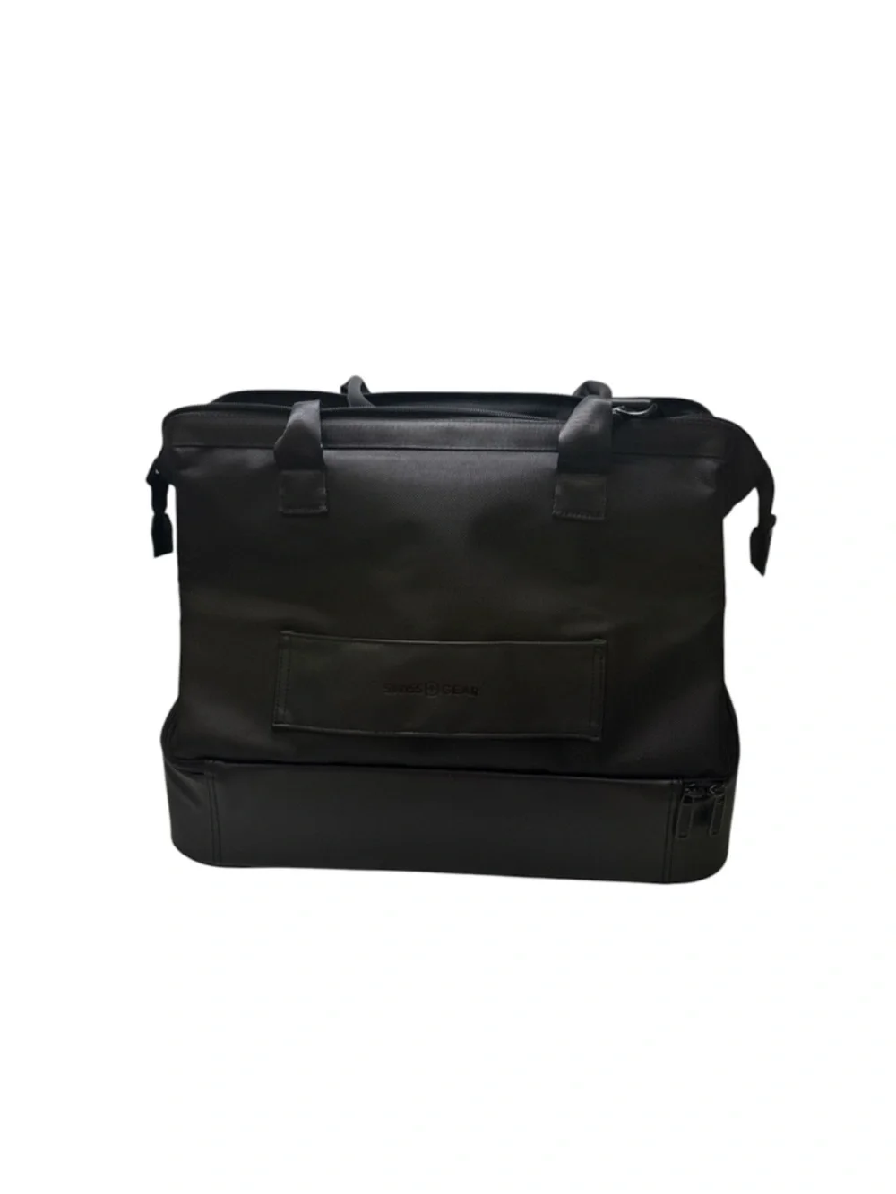 SwissGear Black Laptop Briefcase with Shoulder Strap